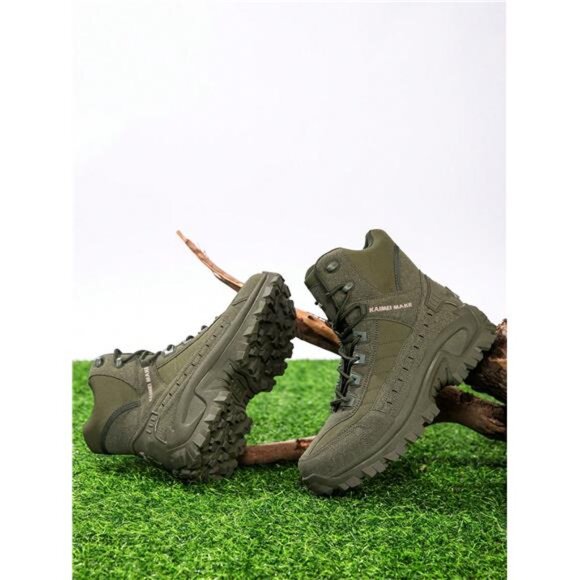 Men's Tactical Boots Military Combat Boots Hiking - Picture 5 of 11